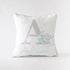 Ellie Initial Cushion - Blue